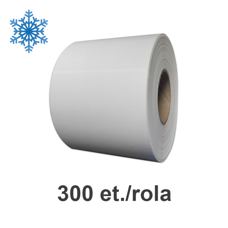Etichete pret autoadezive in rola, 26 x 12 mm, alb, 1500 etichete/rola