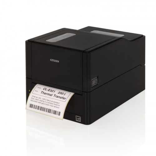 Imprimanta de etichete Citizen CL-E321 203DPI Ethernet neagra
