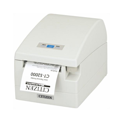Imprimanta de etichete Citizen CT-S2000/L USB RS232 203 dpi alb CTS2000RSEWHL