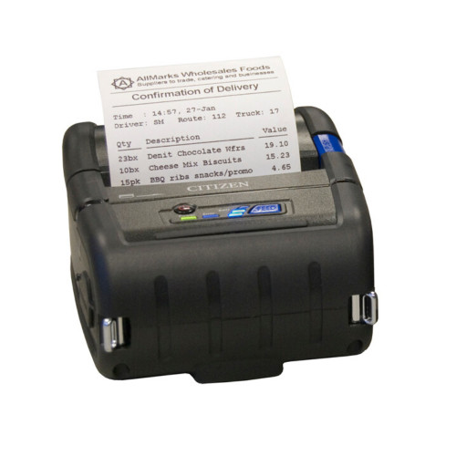 Imprimanta termica portabila Citizen CMP-30II USB RS-232 Wi-Fi