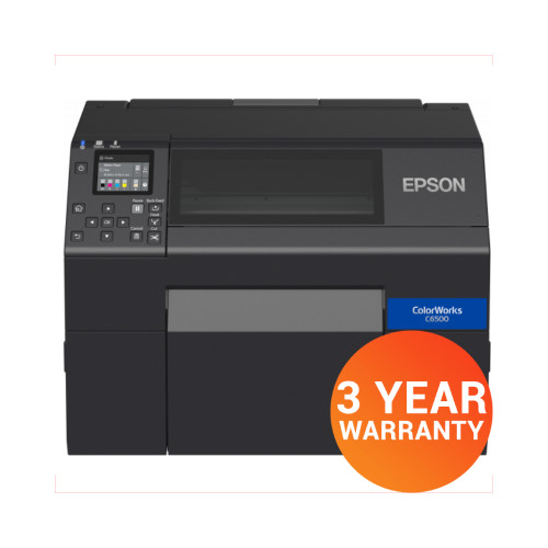 Imprimanta de etichete Epson ColorWorks C6500AE auto-cutter