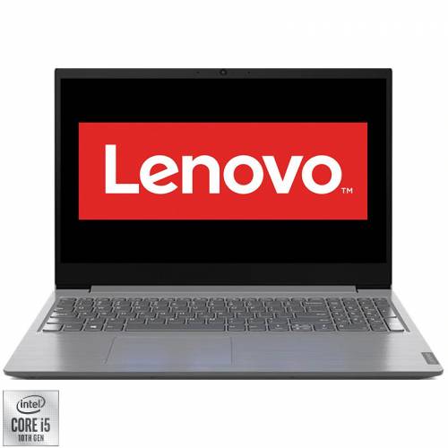 Laptop Lenovo 15.6\'\' V15 IIL FHD Procesor Intel Core i5-1035G1 (6M Cache up to 3.60 GHz) 8GB DDR4 512GB SSD GMA UHD No OS Iron Grey