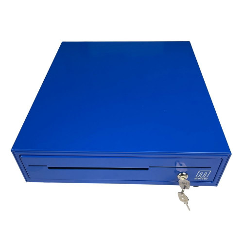 Sertar De Bani Metalic Metter Cde350-blue Albastru