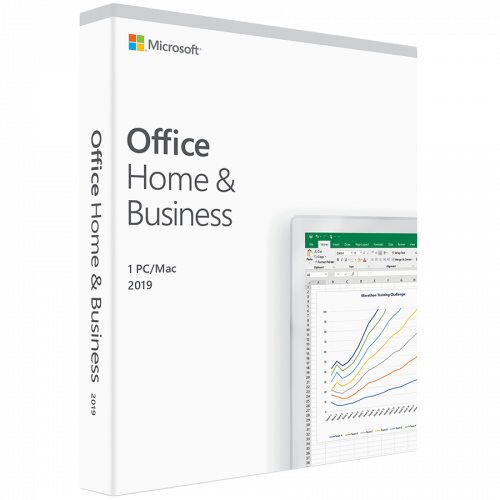 Microsoft Office 2019 Home and Business English Medialess P6