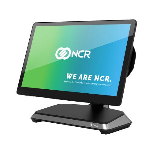Sistem POS touchscreen NCR CX5 15.6 inch PCAP 120GB SSD Intel Celeron Quad Core Windows 10 IoT