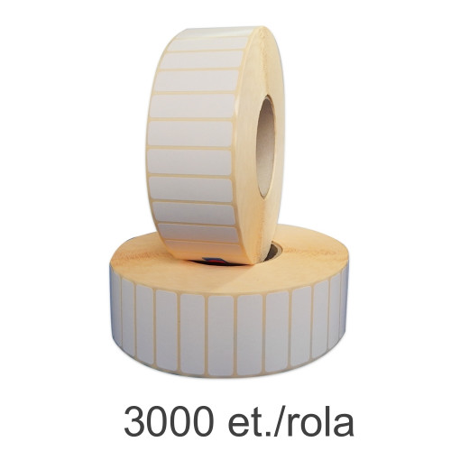 Role etichete mate 40x10mm 3000 et./rola