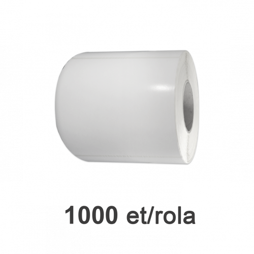 Role etichete de plastic ZINTA albe 210x148mm A5 1000 et./rola