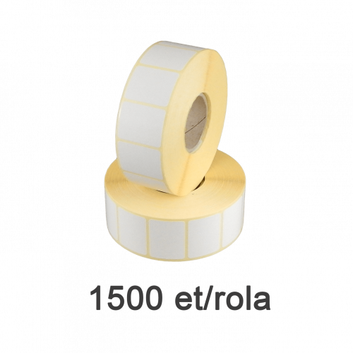 Role etichete termice ZINTA 32x25mm 1500 et./rola