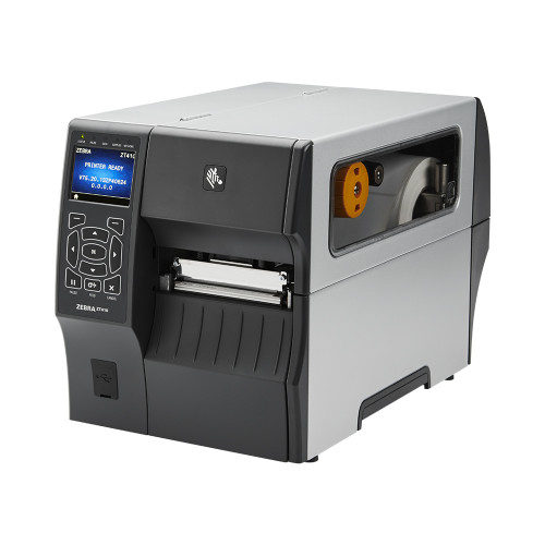Imprimanta de etichete Zebra ZT410 300DPI rewinder peeler